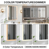 Easy-To-Clean Framed Steel With Powder Coated Mirror Cabinet For Office