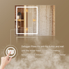 Durable Tempered Glass Stainless Steel Mirror Cabinet For Hotel