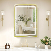 Rust-Proof Steel With Powder Coated Mirror Cabinet For Office