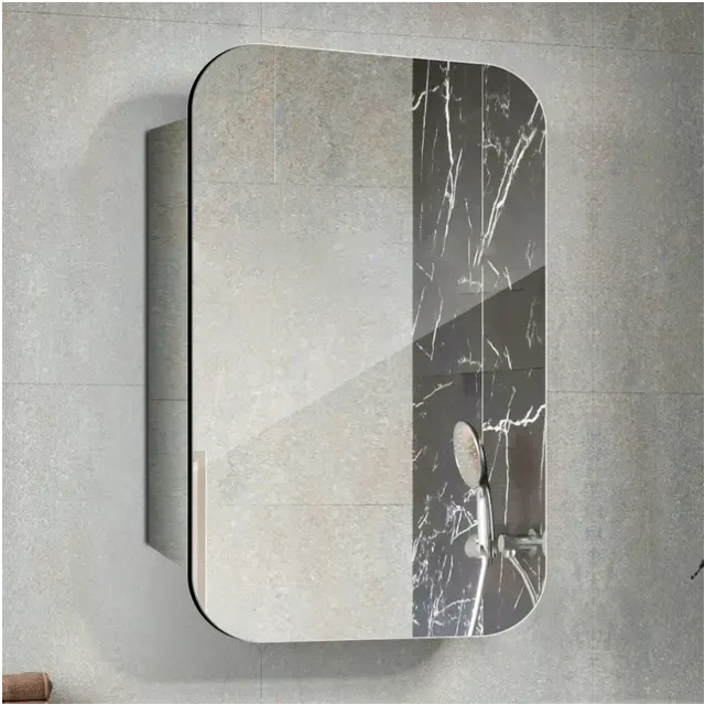 Stainless Steel Mirror Cabinet