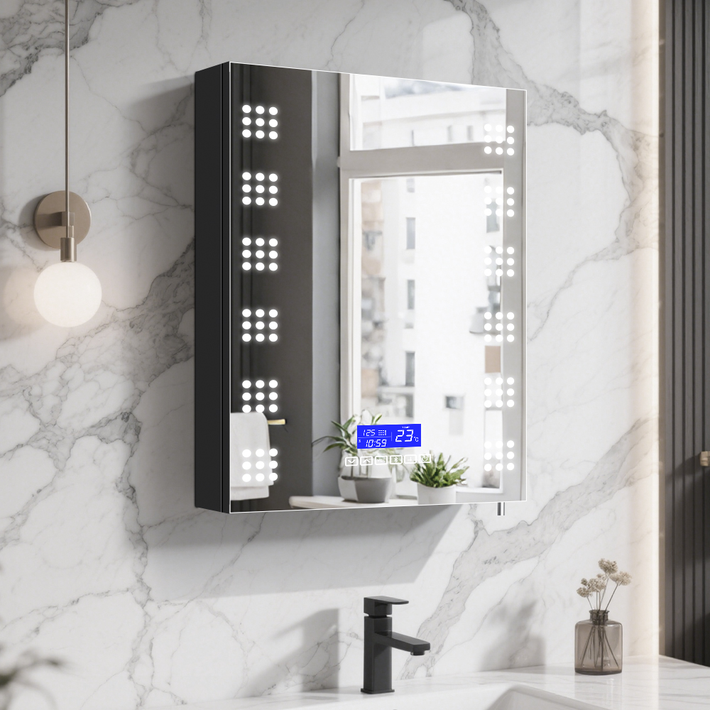 Easy-To-Clean Stainless Steel Mirror Cabinet