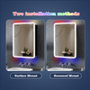 Anti-Fog 3CCT Aluminum LED Mirror Cabinet CTS-6263 with Touch Controls: Adjustable Brightness & RGB Light Effects