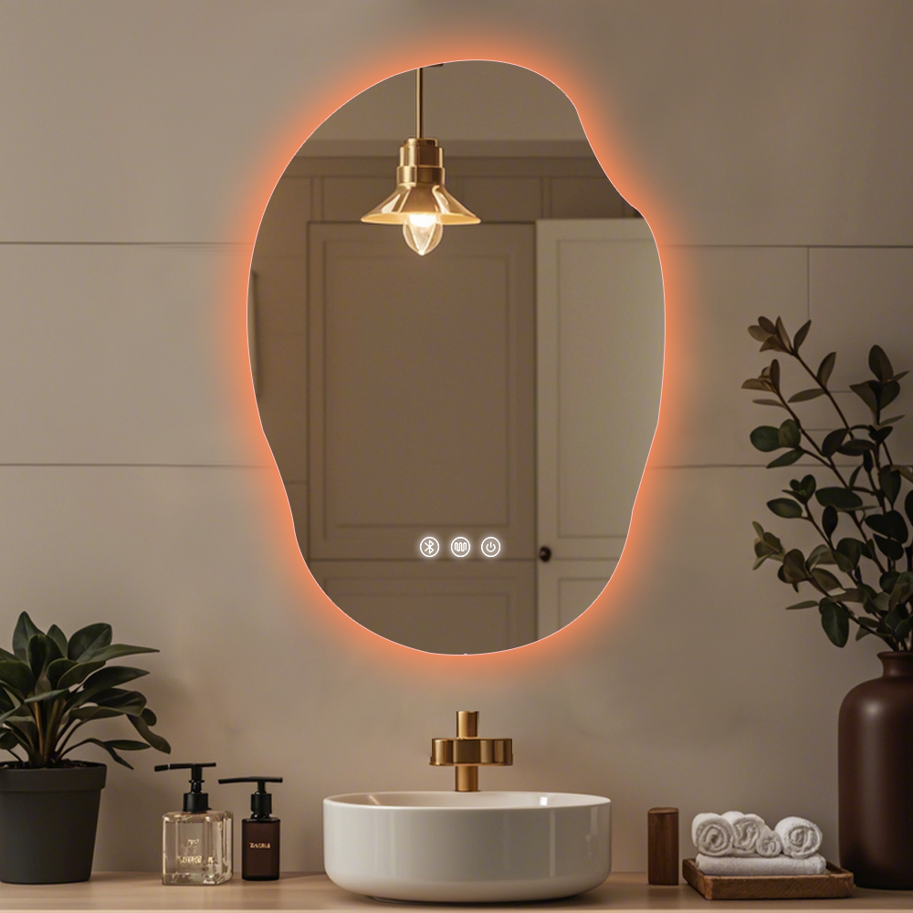 Wall-mounted LED mirror Wall-mounted LED mirror