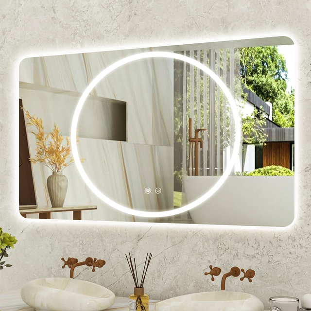 Kaitze Newly-Designed Dual-Lighting Mirror Cabinet: Illuminates You From All Angles