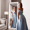 MFS-43145-Full Length LED Mirror,Standing or Wall Mount