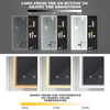 Moisture-Resistant Rectangular Steel With Powder Coated Mirror Cabinet For Bathroom