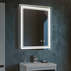 Rectangular Steel With Powder Coated Mirror Cabinet For Spa