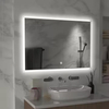 Minimalist Rectangular Led Bathroom Mirror For Home