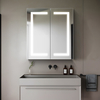 Wall-Mounted Aluminum Mirror Cabinet For Bathroom