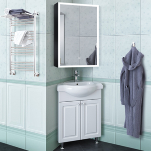 CTL-3570-CN-Corner Mirror Cabinet with Light