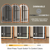 Arched Elegant Modern Led Mirror For Living Room