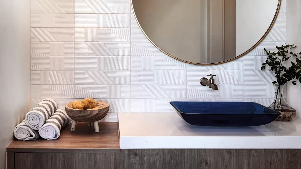 What shape bathroom mirror is best?