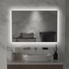 Minimalist Rectangular Led Bathroom Mirror For Home