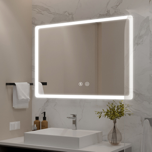 Wall-Mounted Led Bathroom Mirror For Hotel