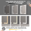 Stainless Steel Mirror Cabinet - 6171