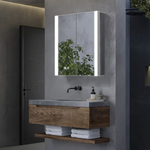 Durable Water-Resistant Aluminum Mirror Cabinet For Hotel