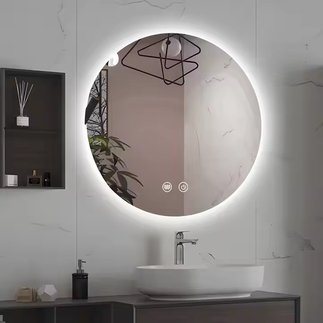 Easy-To-Install Durable Led Bathroom Mirror For Home
