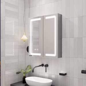 Stainless Steel Mirror Cabinet - 6171
