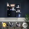 Steel with Powder Coated Mirror Cabinet - 6066