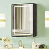 Moisture-Resistant And Rectangular Steel With Powder Coated Mirror Cabinet