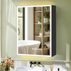 Adjustable And Wall-Mounted Aluminum Mirror Cabinet