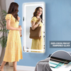Explosion - proof Tempered Glass Full - length LED Mirror MAW-3113 with Aluminum Frame