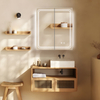Contemporary Stainless Steel Mirror Cabinet For Living Room