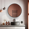 Round Mirror Cabinet without Lights-2