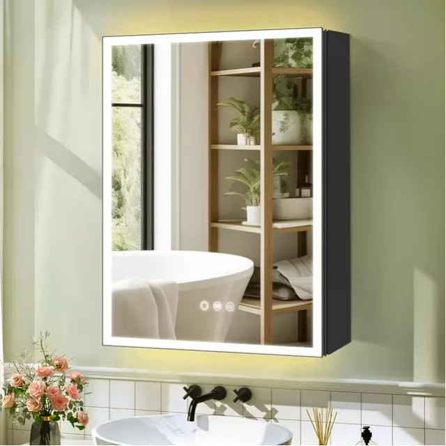 Aluminum Mirror Cabinet 