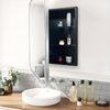 Recessed And Durable Stainless Steel Mirror Cabinet For Bathroom
