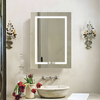 Premium Single-Door Stainless Steel LED Mirror Cabinet: Smart Touch, Anti-Fog Function, 3CCT Settings & Dimmable Lighting