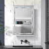 Steel with Powder Coated Mirror Cabinet