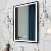 Black Frame Dimmable Mirror