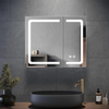 High-Quality Wall-Mounted Stainless Steel Mirror Cabinet For Living Room
