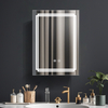 Double - Door Frameless Aluminum LED Mirror Cabinet CSS-4112