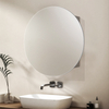 High-Definition Round Mirror MSW-6182: Stainless Steel Frame
