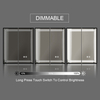 Double-Door Powder-Coated Iron Mirror Cabinet: Edge Wrapping, Double Sandblasted LED Strips, 3CCT & Defogger