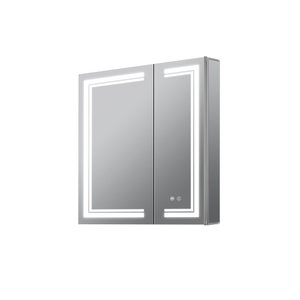 Easy-To-Install Mirror Surface Aluminum Mirror Cabinet For Office