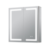 Wall-Mounted Aluminum Mirror Cabinet For Bathroom