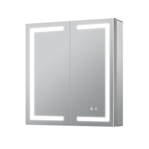 Wall-Mounted Aluminum Mirror Cabinet For Bathroom
