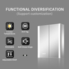 Durable Water-Resistant Aluminum Mirror Cabinet For Hotel