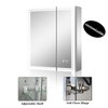 Aluminum Rust-Proof Rectangular Mirror Cabinet for Bathrooms