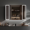 Moisture-Resistant Wall-Mounted Steel With Powder Coated Mirror Cabinet For Bathroom