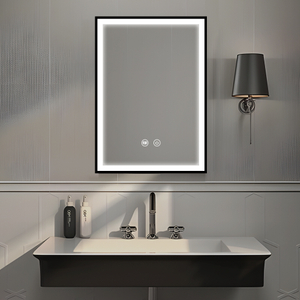 Eco-Friendly Rectangular Led Bathroom Mirror For Fitness Center