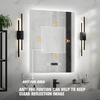 Adjustable Brightness Led Bathroom Mirror