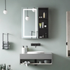 Steel with Powder Coated Mirror Cabinet - 6066