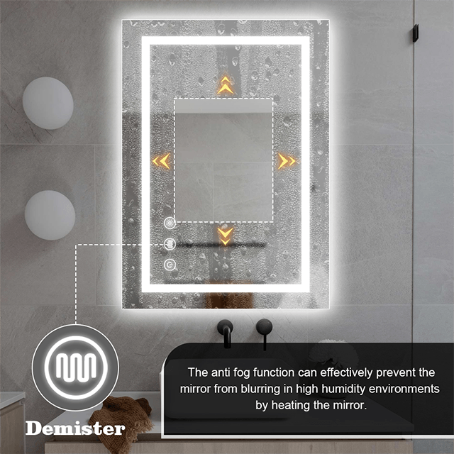 RGB Led Bathroom Mirror for Bathroom