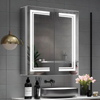 Wall-Mounted And Minimalist Aluminum Mirror Cabinet
