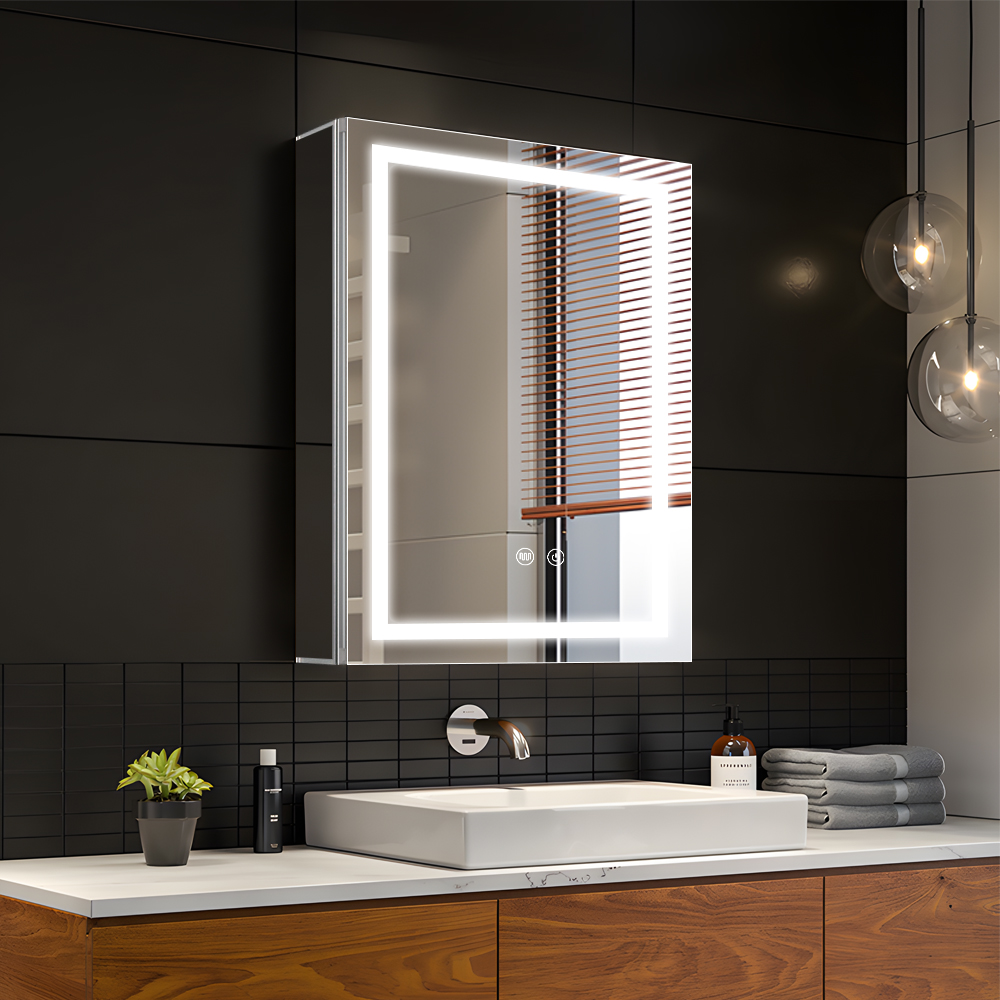 Aluminum Mirror Cabinet