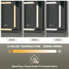 Corrosion-Resistant Modern Style Steel With Powder Coated Mirror Cabinet For Bathroom